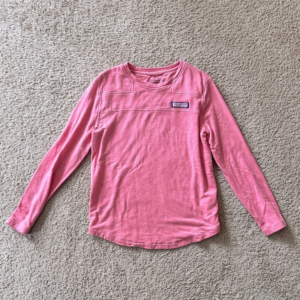 Vineyard Vines Girls Crewneck Dreamcloth Shep Sweater